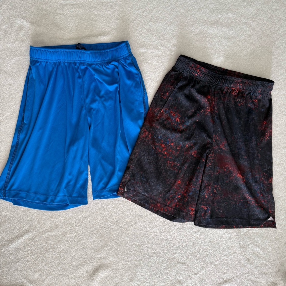 Old Navy Boys Shorts - Blue and Black/Red XL 14-16